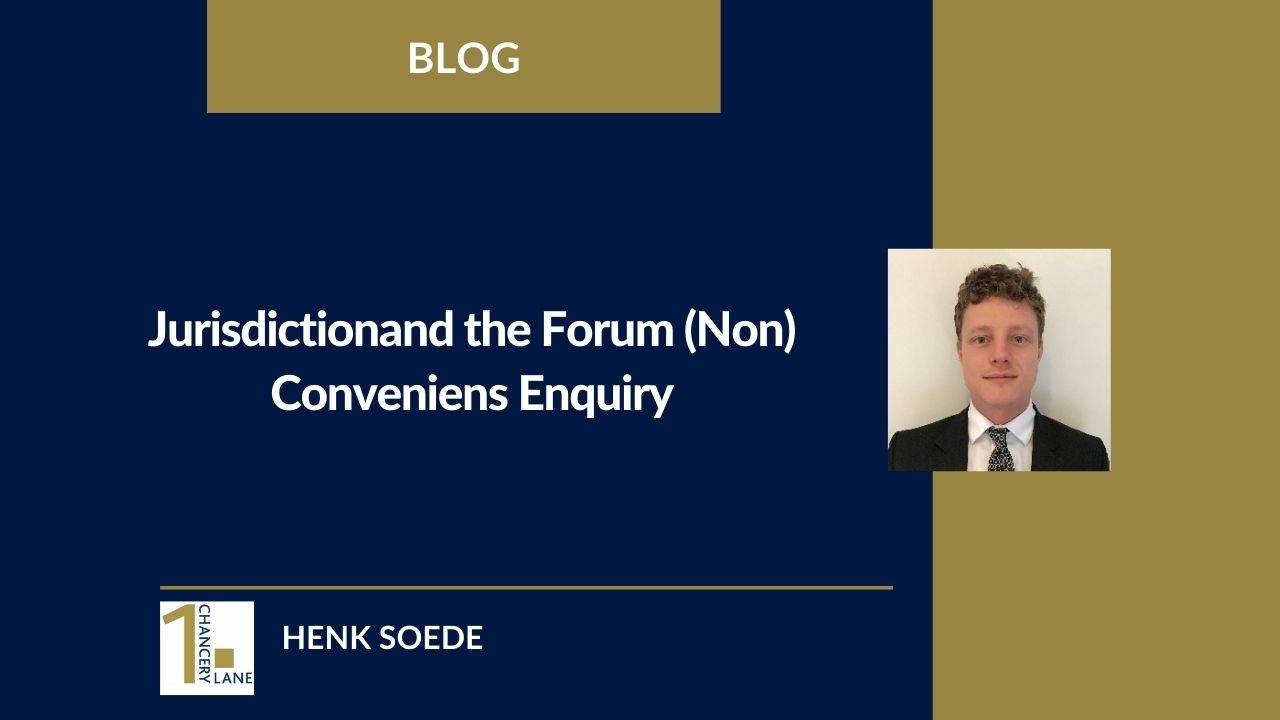 Jurisdiction and the Forum (Non) Conveniens Enquiry Deka Chambers